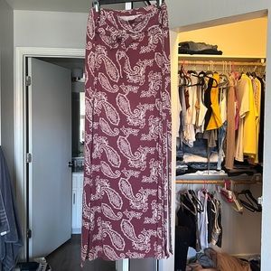Charlotte Russe maxi skirt, XL